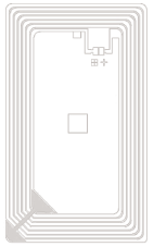 도서용 RFID 태그/50*80mm